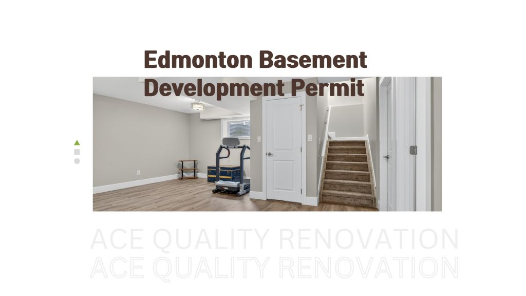 Edmonton basement development permit application process diagram